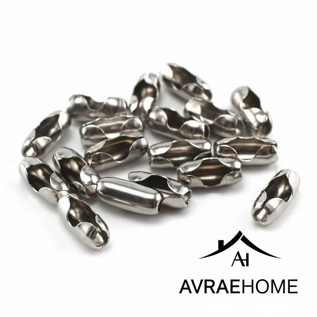 Roller Roman Vertical Blind Spare Parts Metal Chain Joiners Cord Connectors