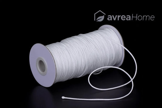 Venetian Blind Cord White Strong 2 mm Silky Nylon String Curtain Window DIY