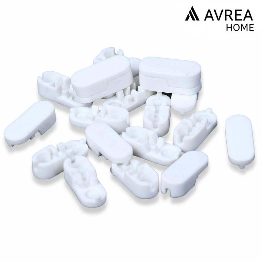 20 ROLLER VERTICAL BLIND PLASTIC CORD CHAIN CONNECTOR CLIPS