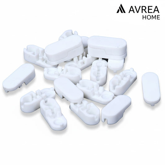 20 ROLLER VERTICAL BLIND PLASTIC CORD CHAIN CONNECTOR CLIPS