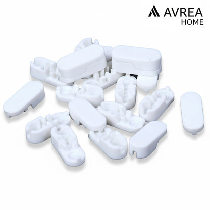 10 ROLLER VERTICAL BLIND PLASTIC CORD CHAIN CONNECTOR CLIPS