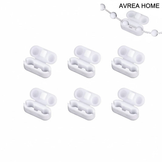 6 X REPLACEMENT ROLLER BLIND  CHAIN CONNECTOR CLIPS
